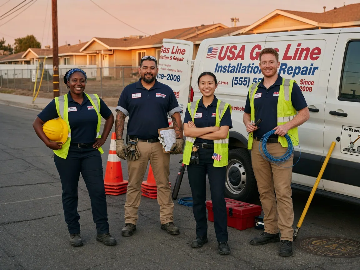 Gas Line Installation company in Sharpsville, PA